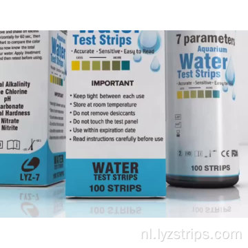 Water Home Testing Kit 7-weg teststrips